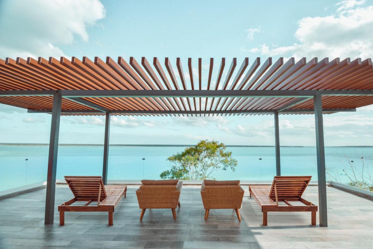 Mbh Maya Bacalar Hotel Boutique Exteriör bild