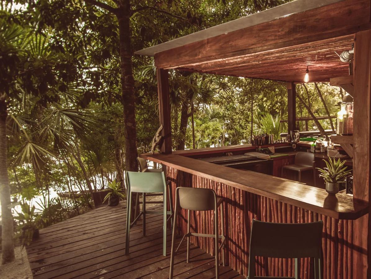 Mbh Maya Bacalar Hotel Boutique Exteriör bild